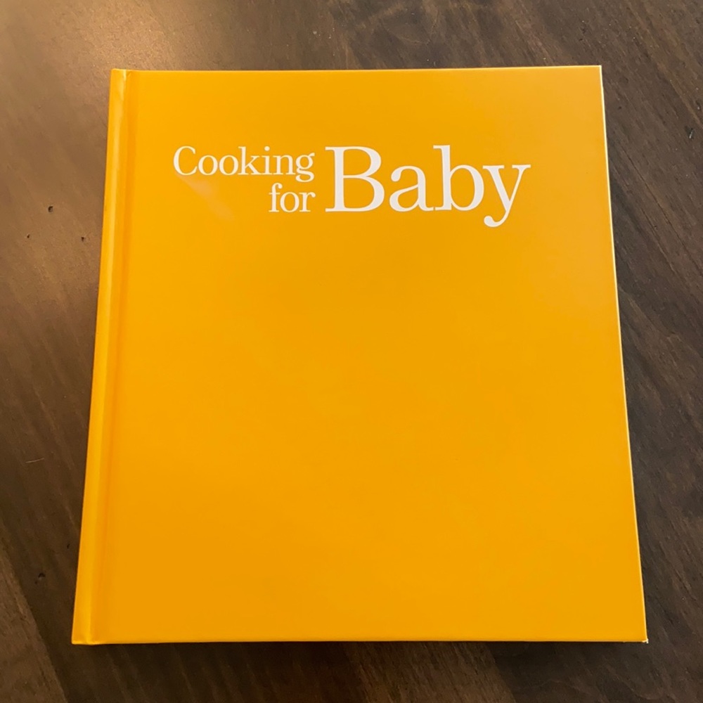 Cooking for Baby book